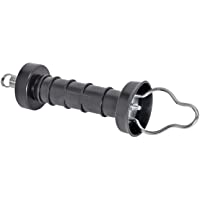 Empuñadura para puerta pastor eléctrico- compacto- negro- con ojal